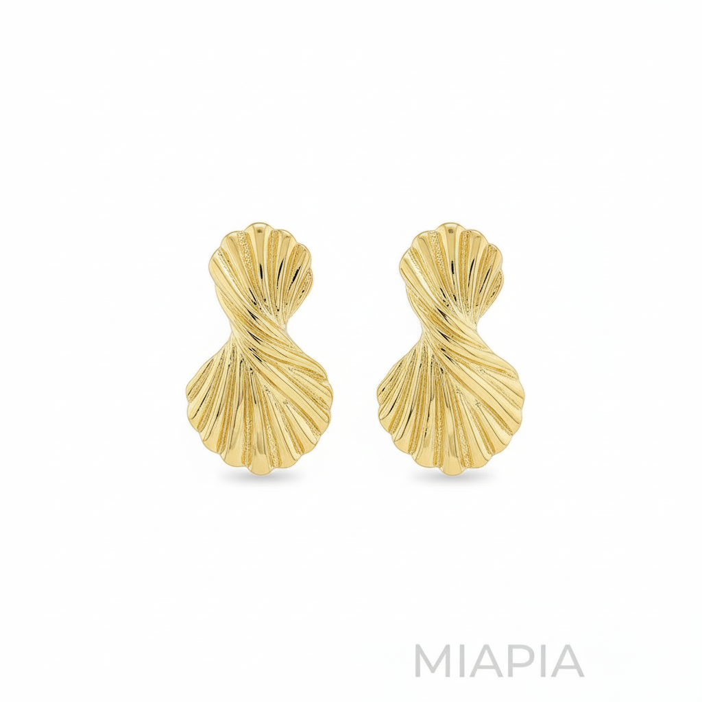 Ripple Twist Earrings