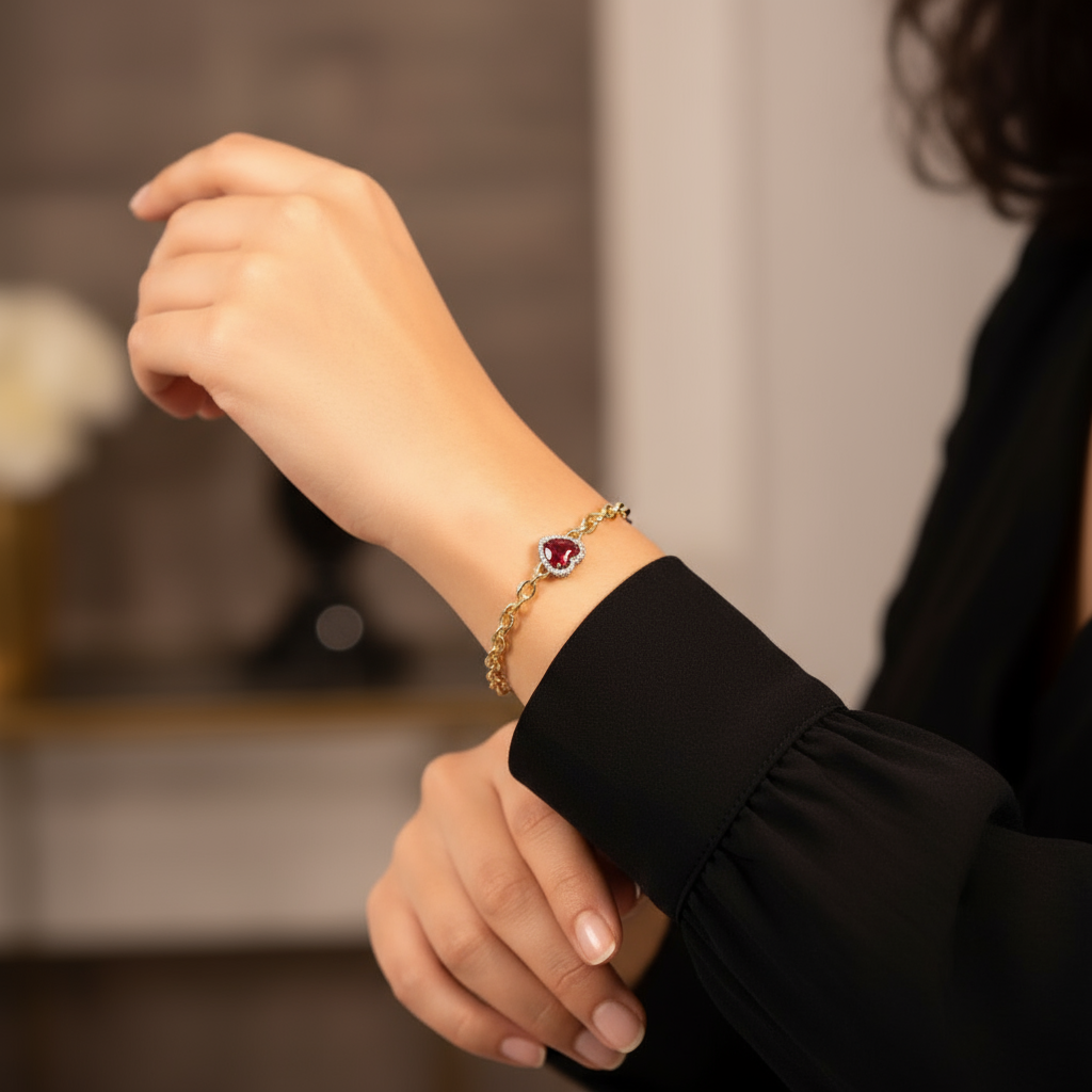 Heart of Gold Bracelet