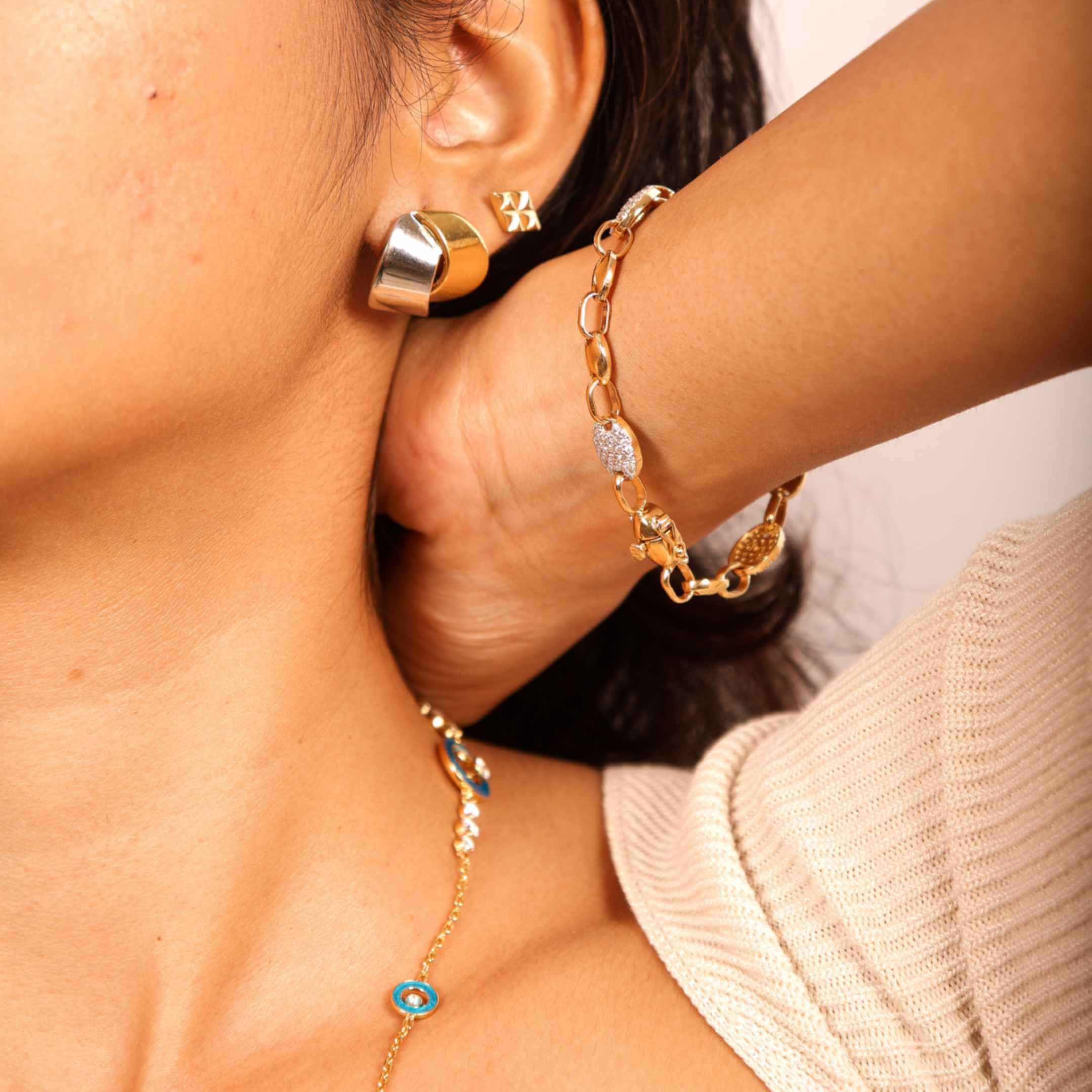 Sparkling Link Bracelet