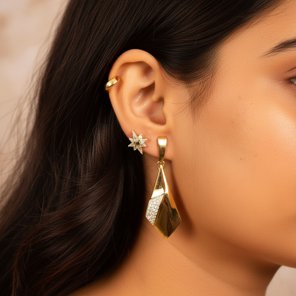 Prism Drape Earrings