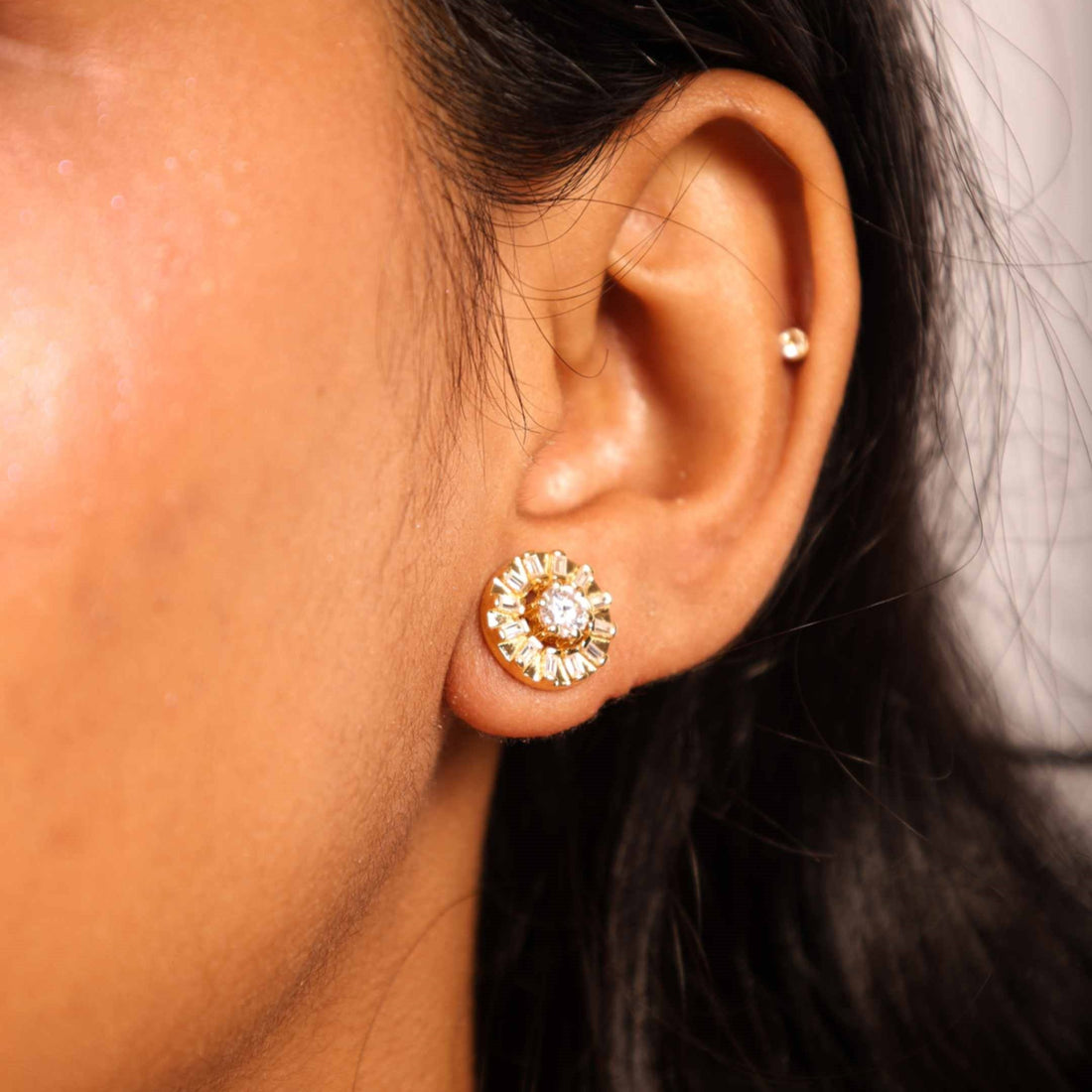 Sunburst Brilliance Studs