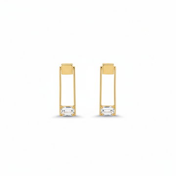 Linear Grace Drop Earrings