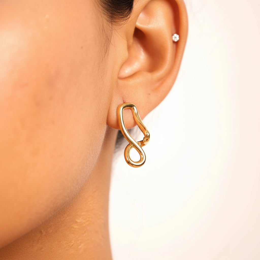 Fluid Loop Earrings