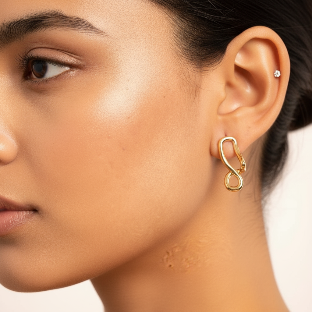 Fluid Loop Earrings