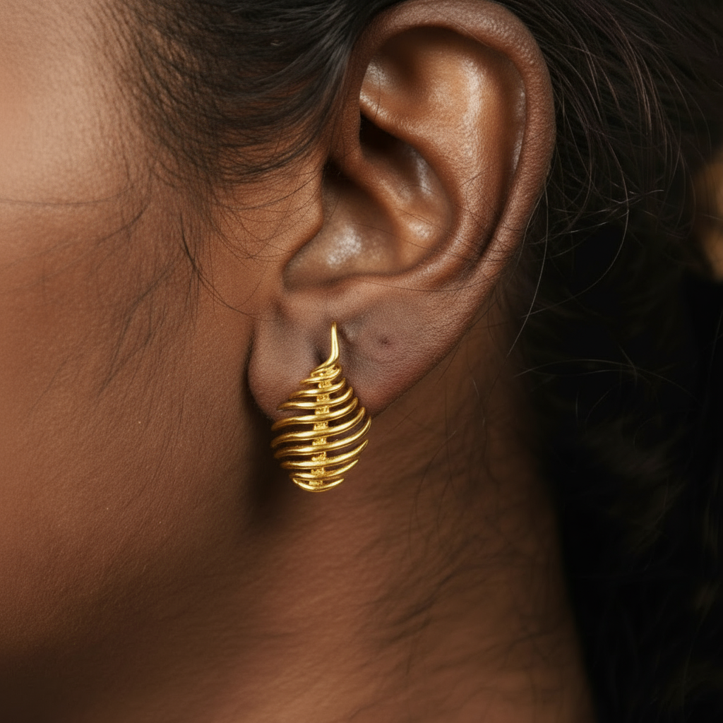 Spiral Horizon Earrings