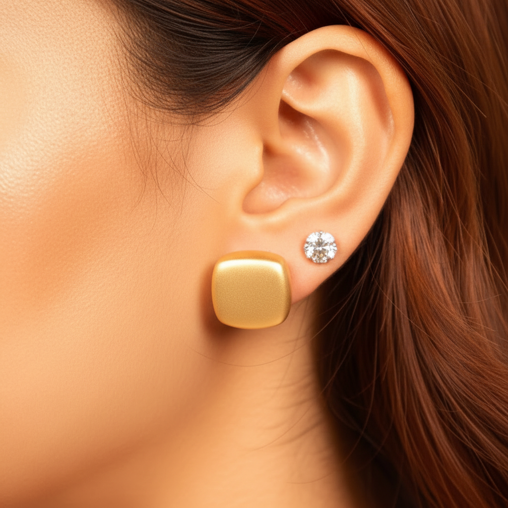 Luxe Minimalist Studs