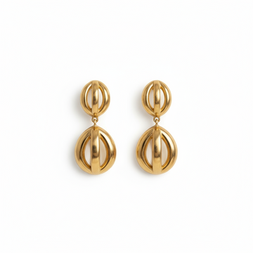 Golden Orbit Earrings